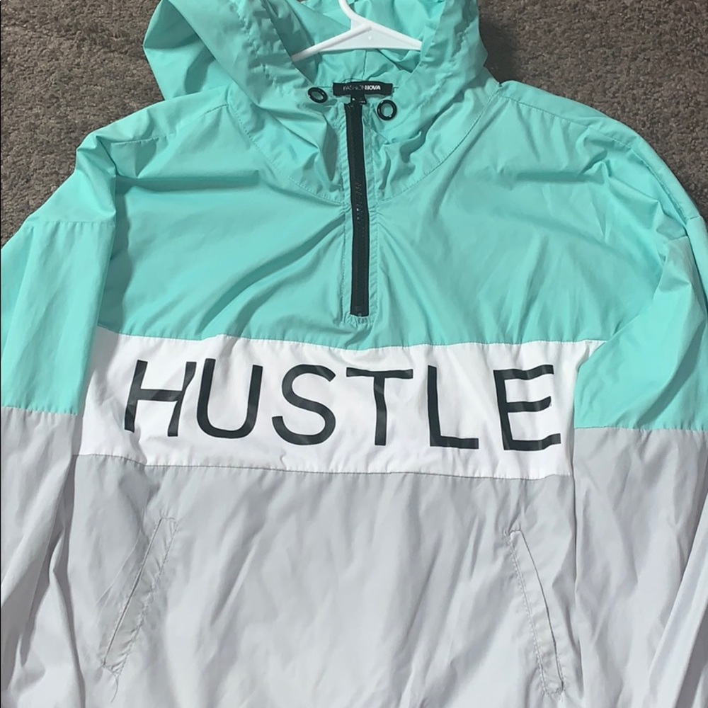 Hustle Hooded Windbreaker